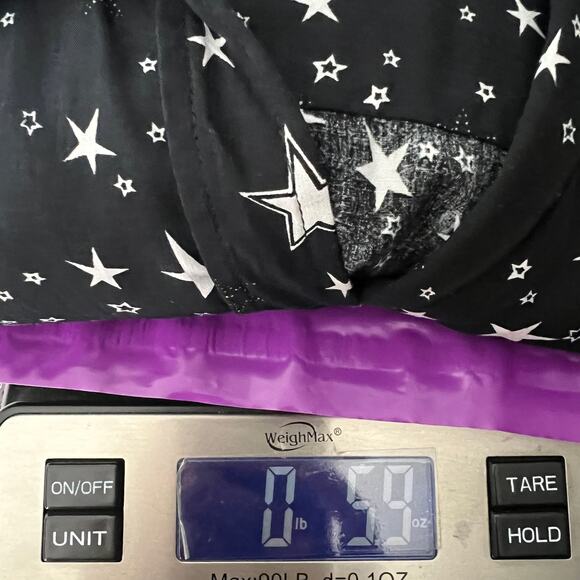 Rails Noemi Black Galaxy Star Print Black & White Women's Shirt Size Small - Picture 8 of 8